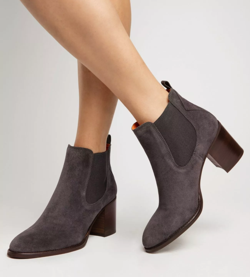 Penelope Chilvers Austen Suede Boot - Slate