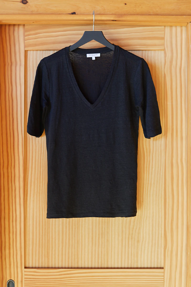 Emerson Fry Luxe Emerson T - Black Linen