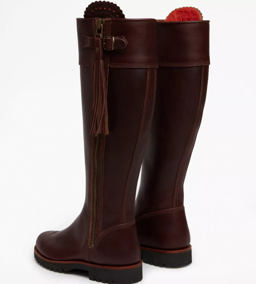 Penelope Chilvers Long Tassel Boot - Conker