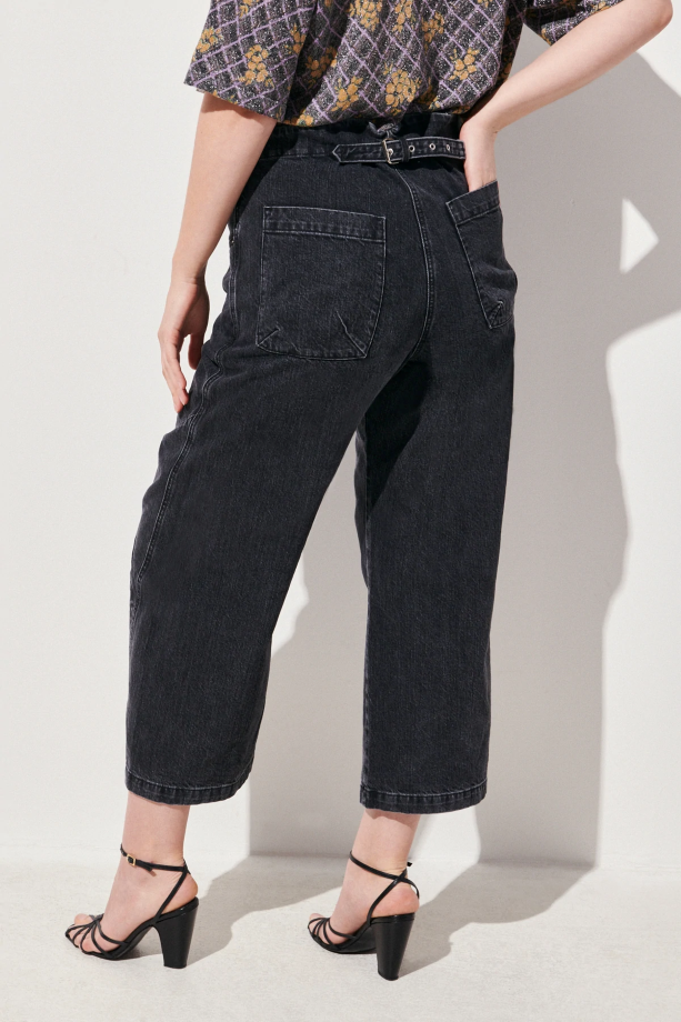 Rachel Comey Salinas Denim Elkin Pant - Washed Black