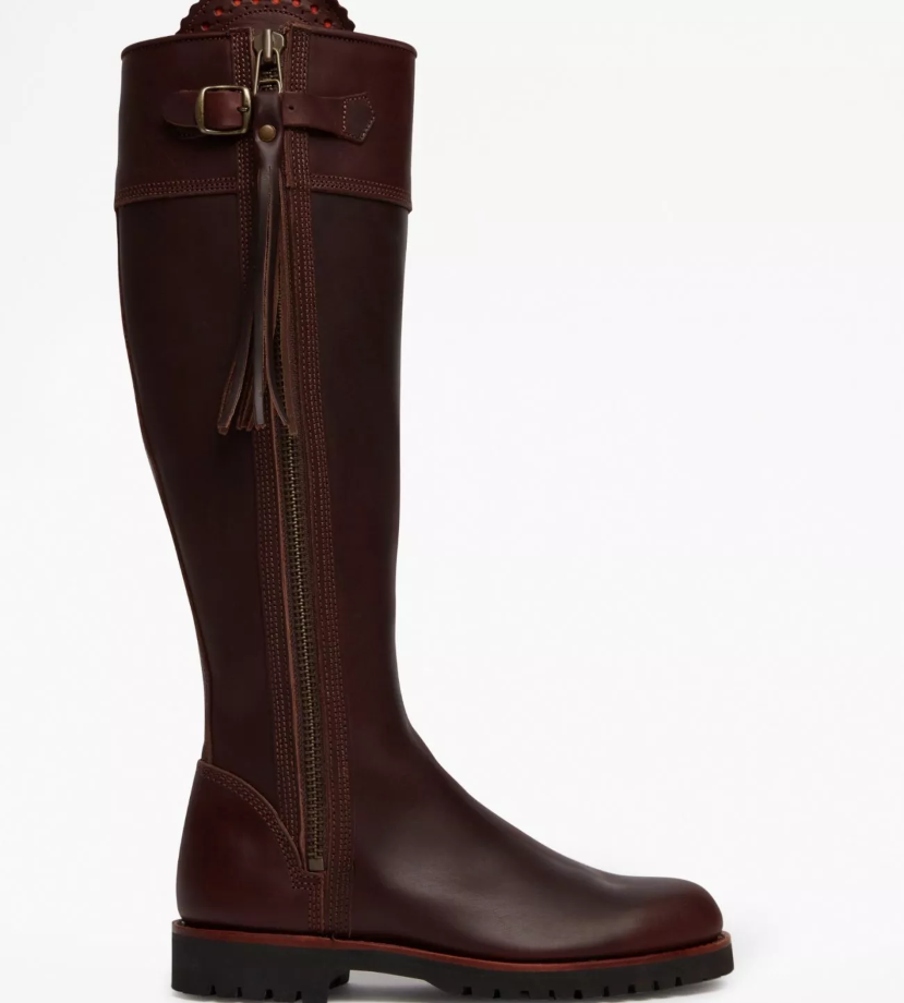 Penelope Chilvers Long Tassel Boot - Conker