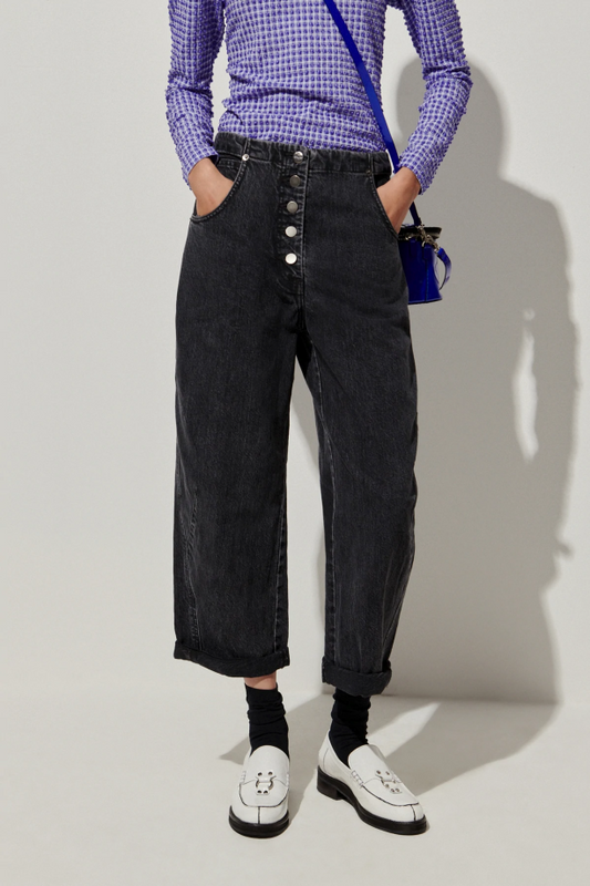 Rachel Comey Salinas Denim Elkin Pant - Washed Black