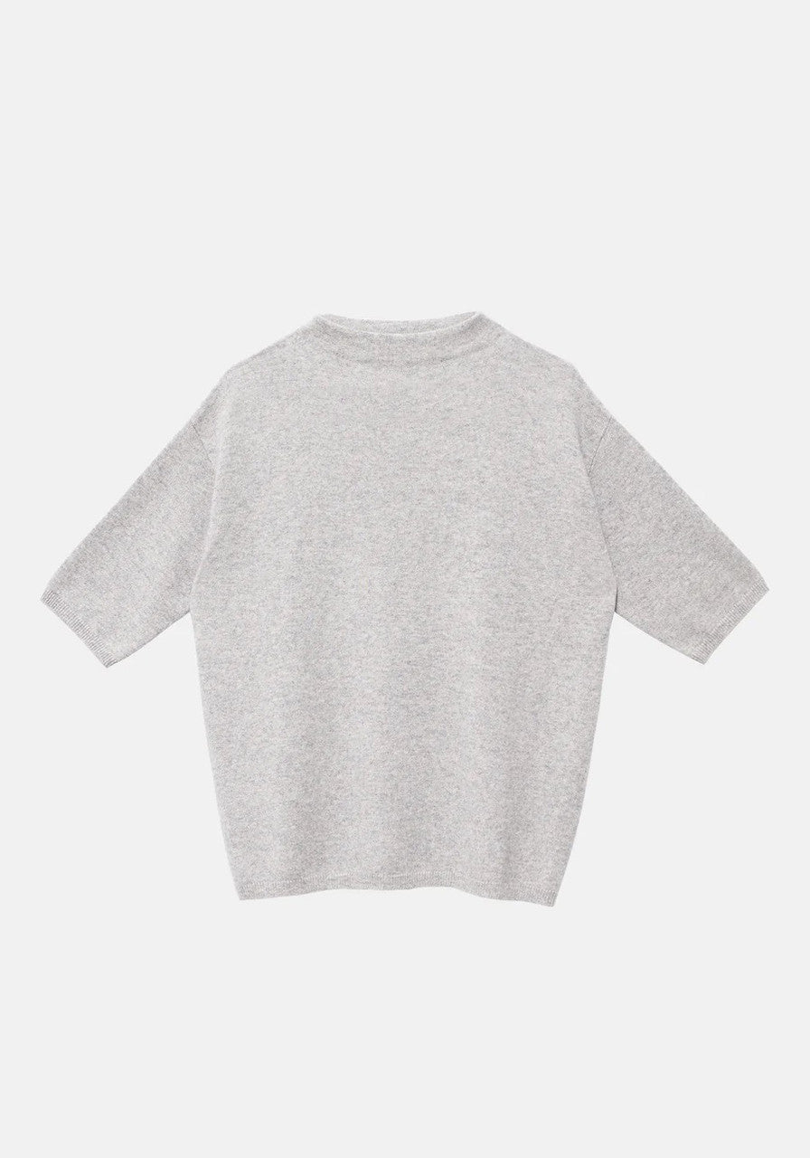 DemyLee Hanae Top - Heather Grey