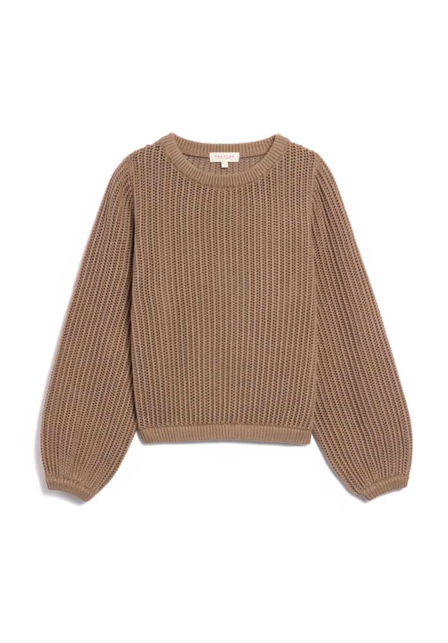 DemyLee Rapha Organic Cotton Sweater - Taupe