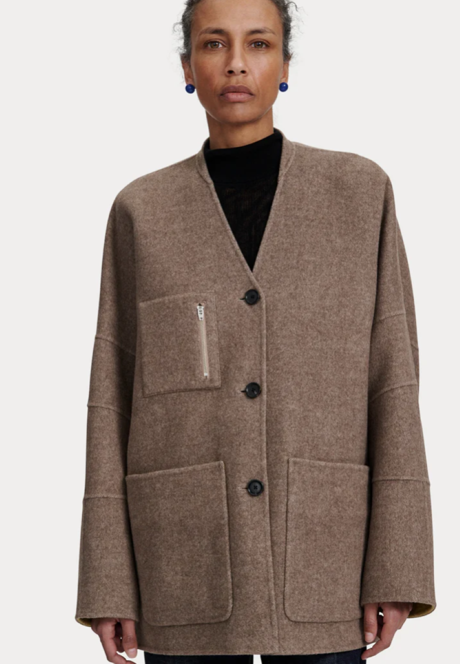 Rachel Comey Canal Coat - Brown/Sencha