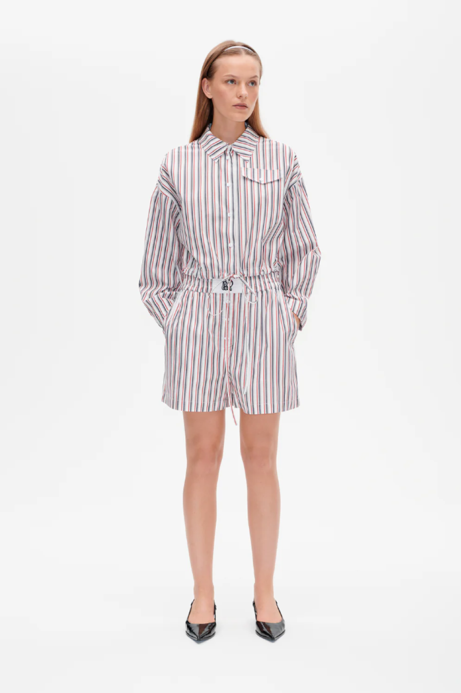 Baum und Pferdgarten Bryce Shirt - Haute Red Stripe