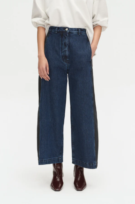 Rachel Comey Garra Pant Mission Combo Denim - Dark Wash