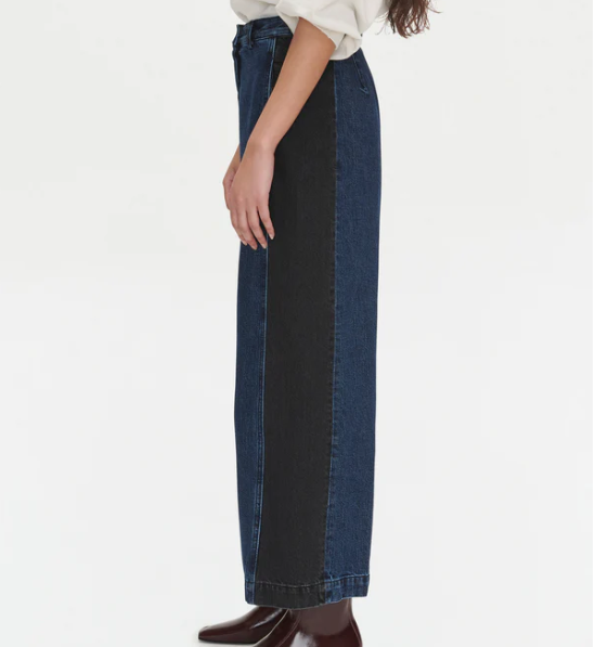 Rachel Comey Garra Pant Mission Combo Denim - Dark Wash