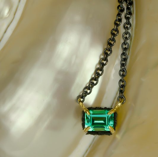 Sarah Graham Emerald Pendant