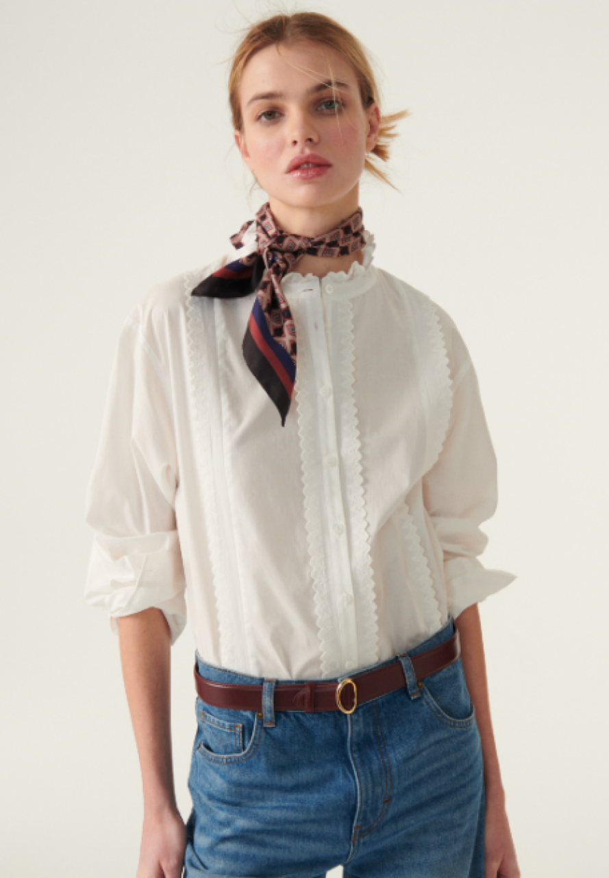 ba&sh Prisca Shirt - White