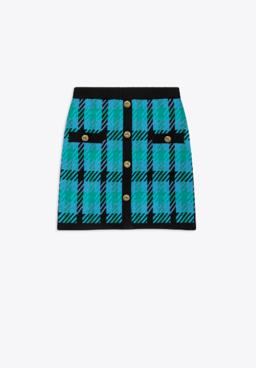 Suncoo Fanni Mini Skirt - Bleu