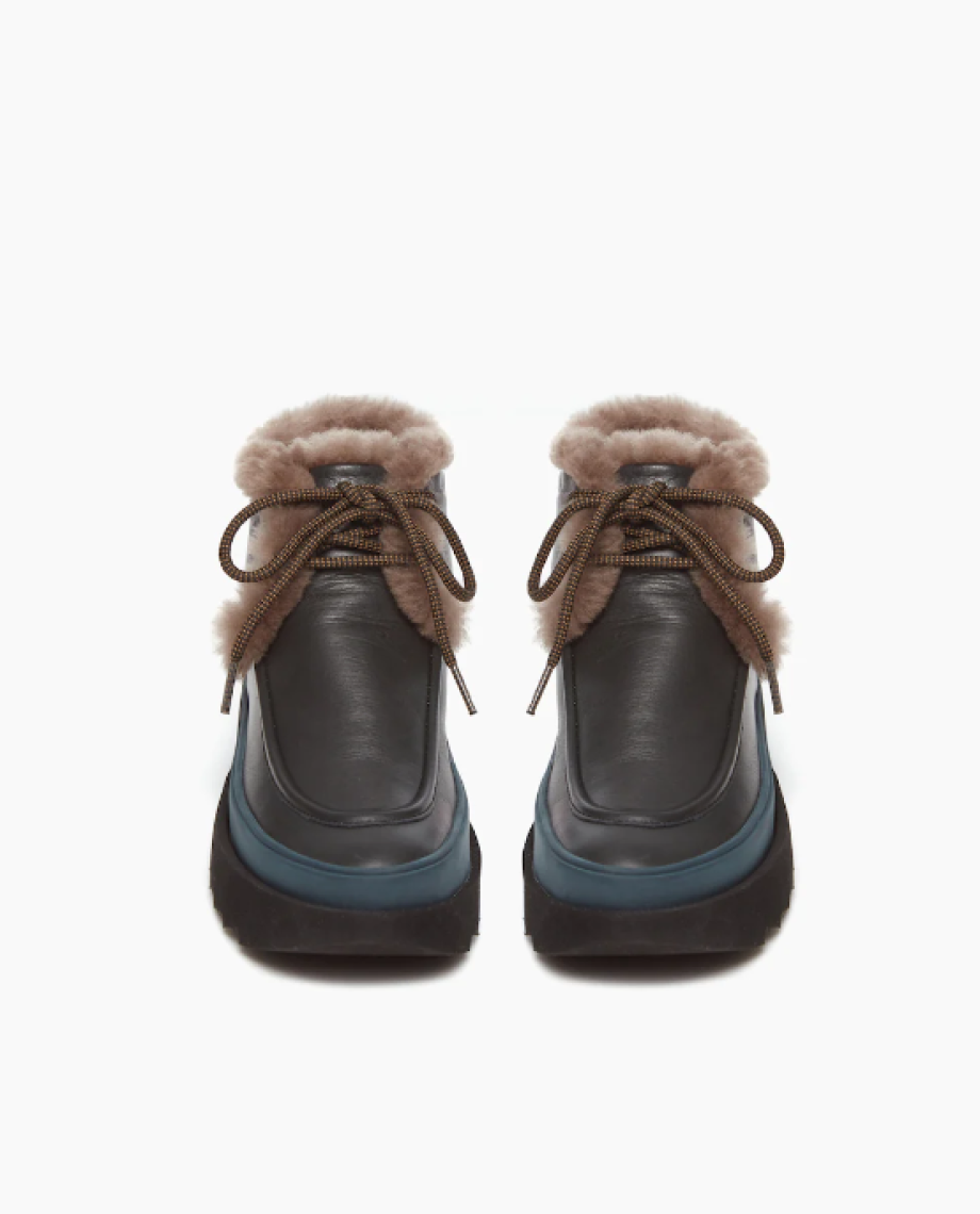 Coclico Fiona Shearling Bootie - Deep Sea