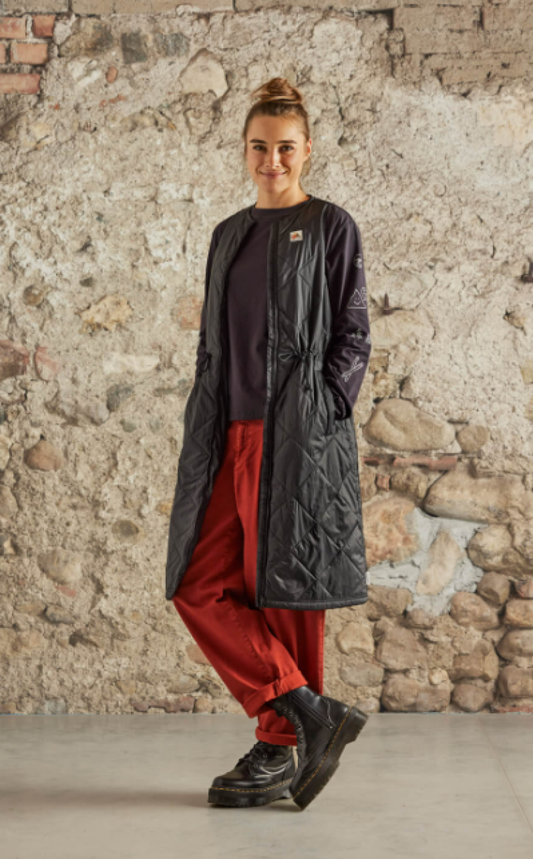 Maloja BalvanyM Urban Puffer Dress - Moonless