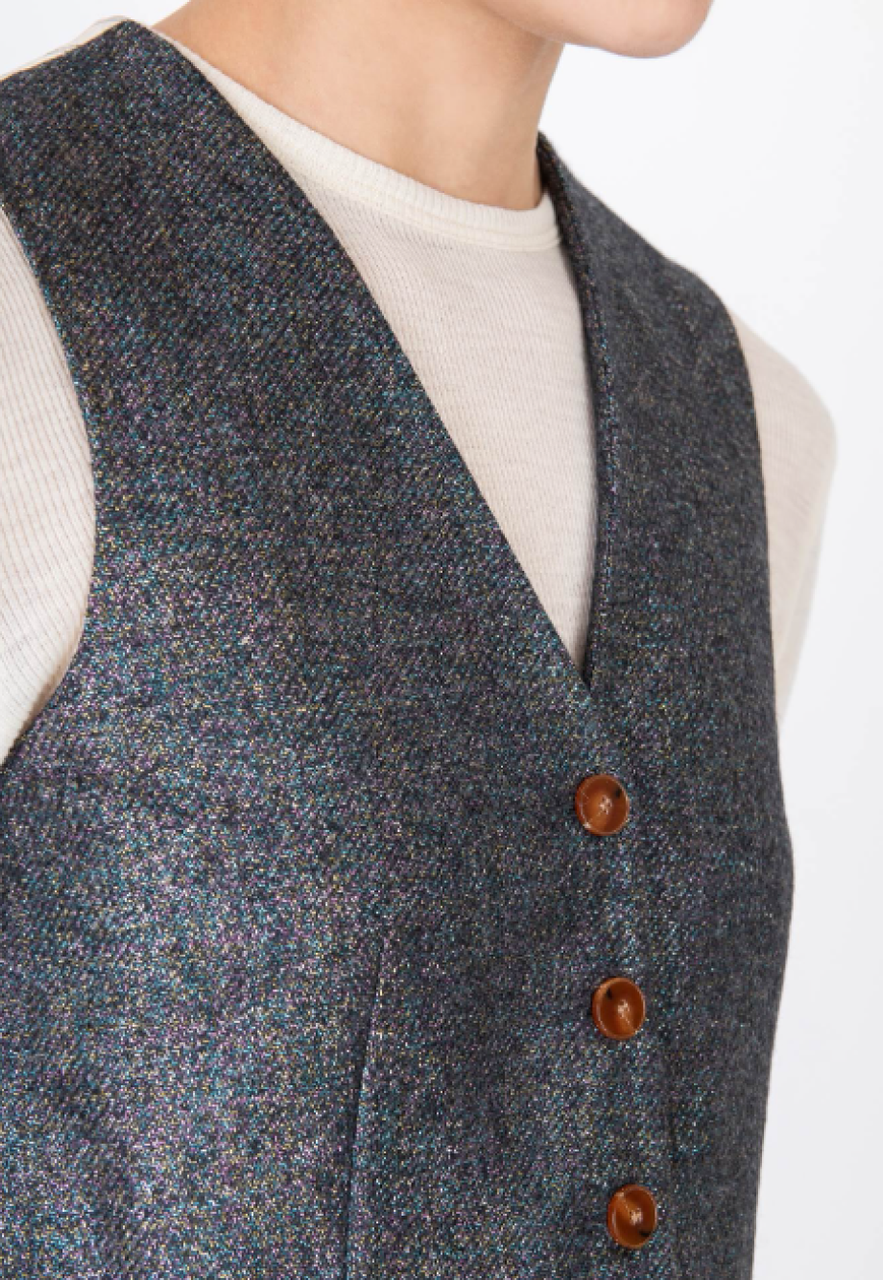 Alysi Sartorial Gilet - Multicolor