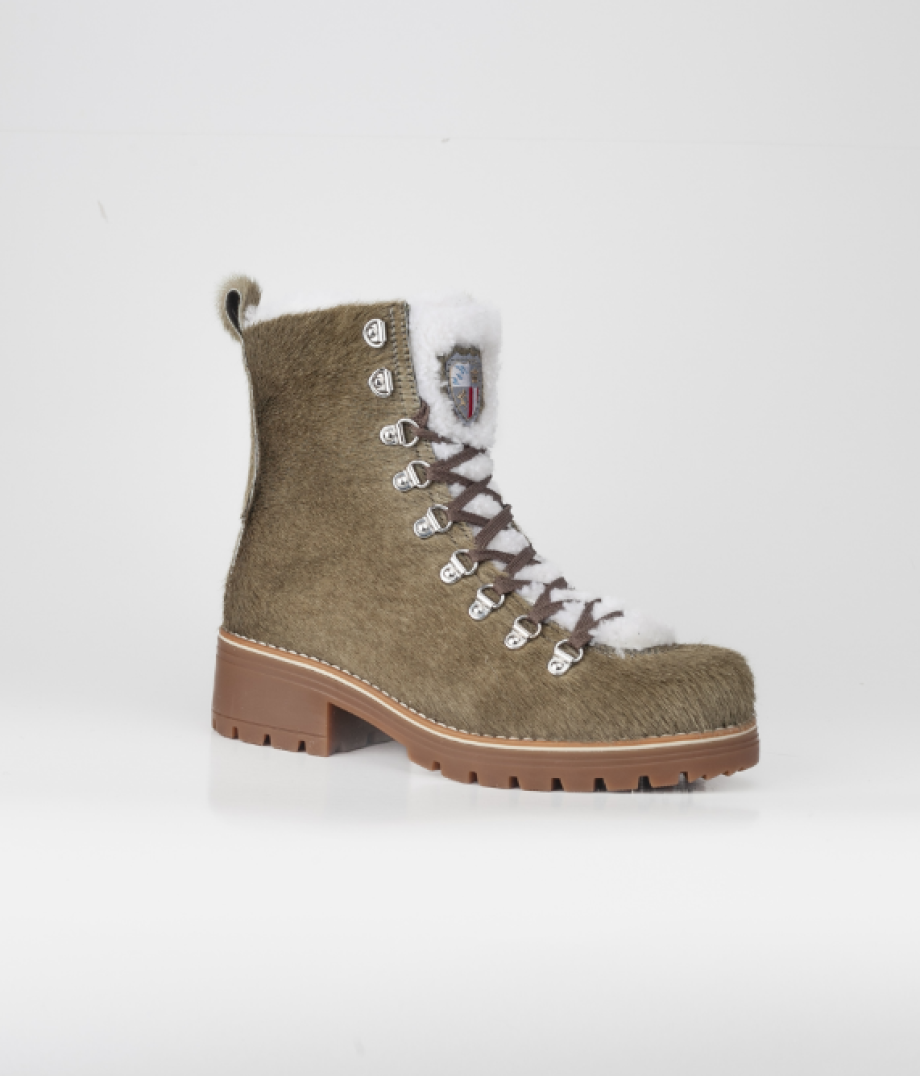 NIS New Italia Brenda "Cavallino" Boot OC System Sole - Khaki