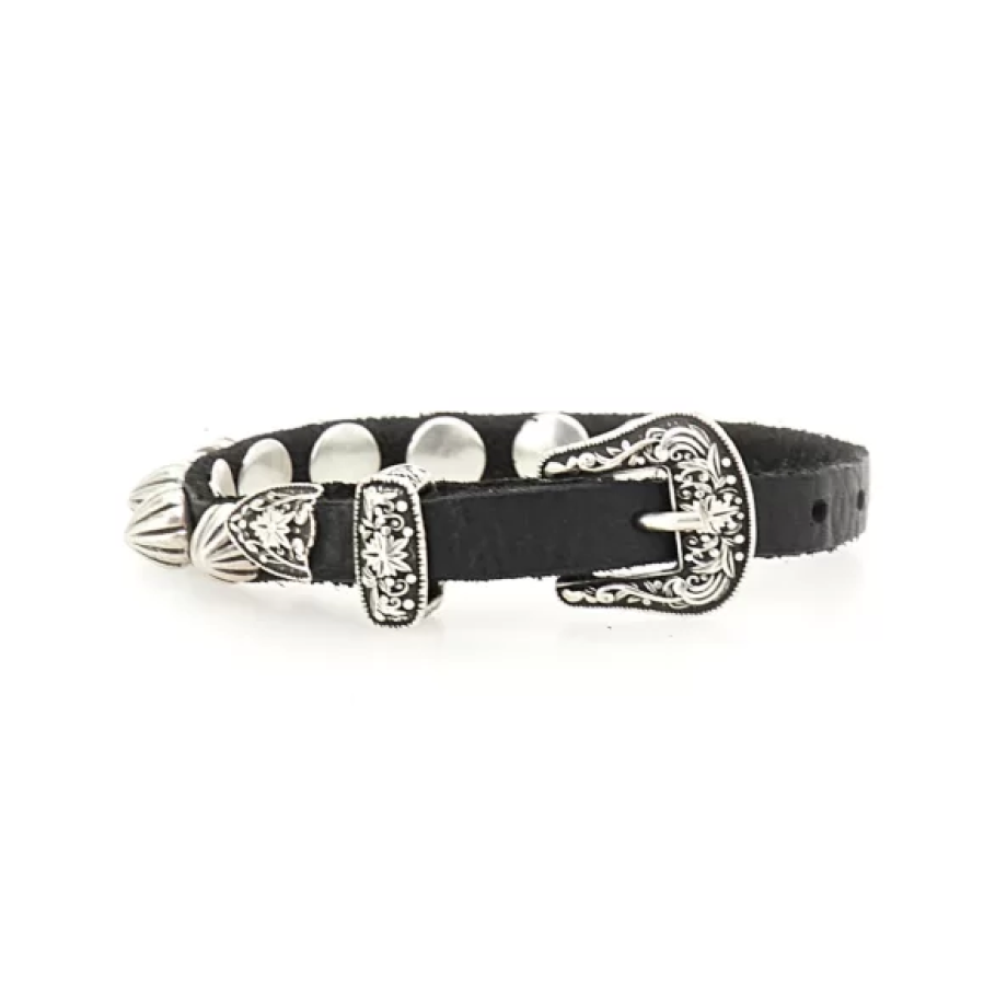 Campomaggi Bella di Notte Buckle Bracelet - Black