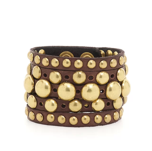 Campomaggi Glam Cuff Bracelet - Brown