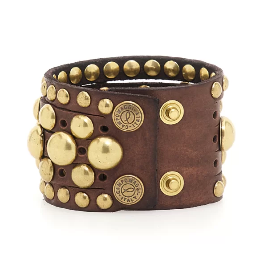 Campomaggi Glam Cuff Bracelet - Brown