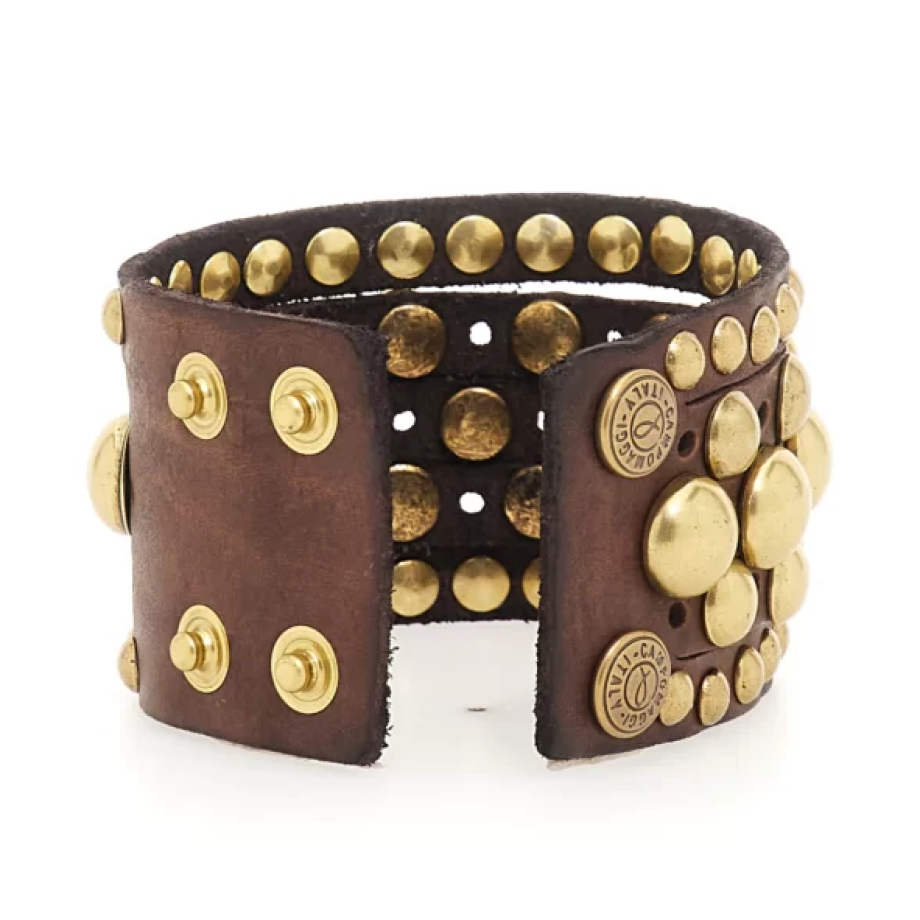 Campomaggi Glam Cuff Bracelet - Brown