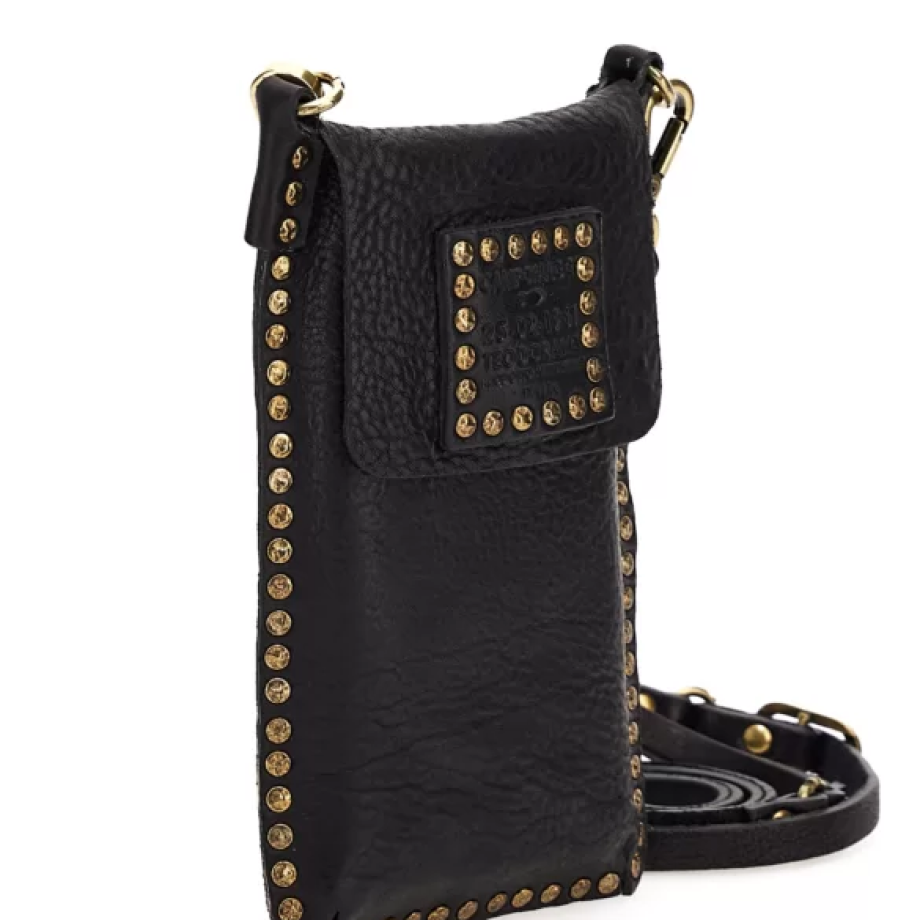 Campomaggi Ematite Crossbody Phone Case