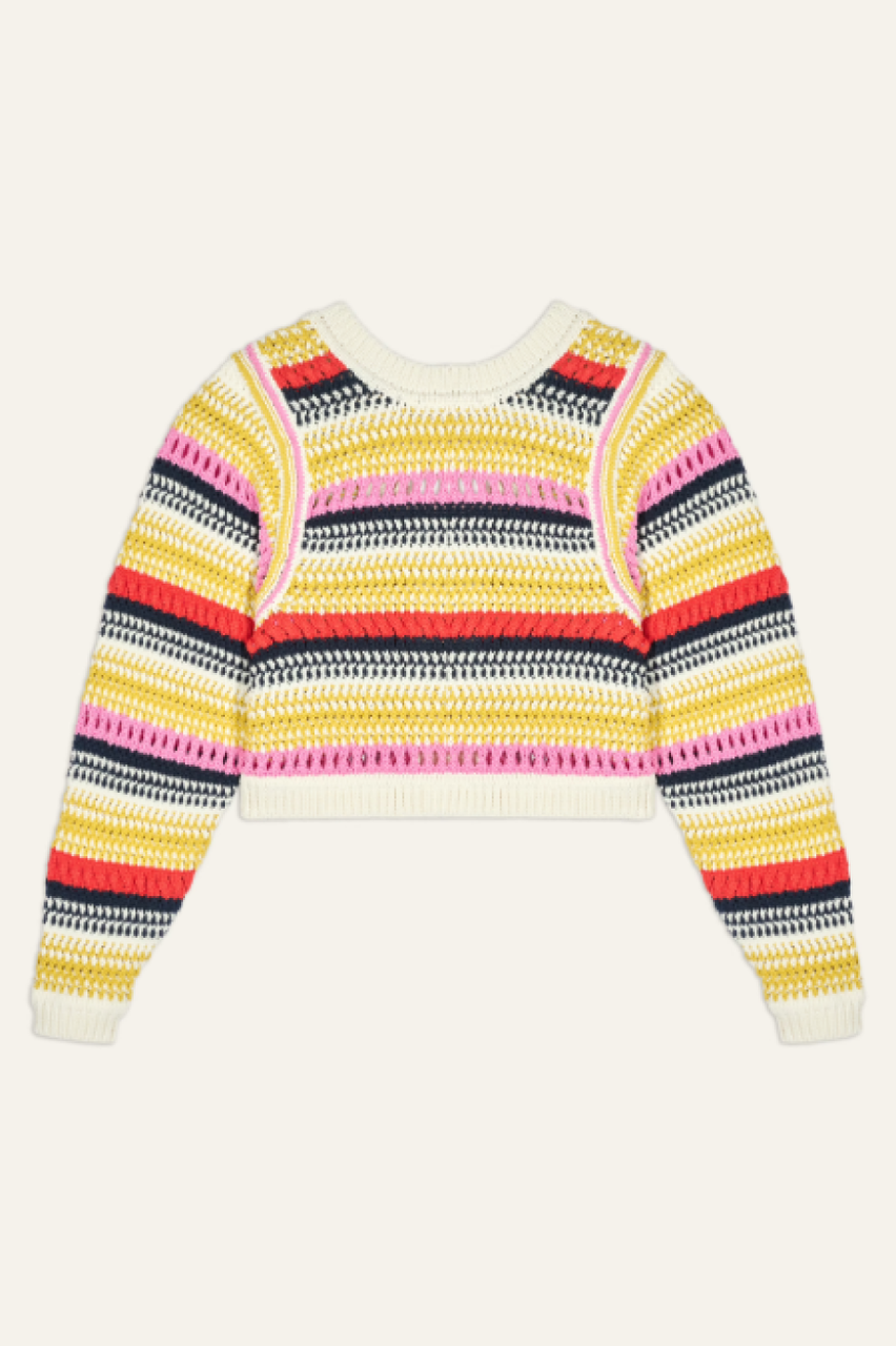 ba&sh Romy Reversible Sweater - Multi