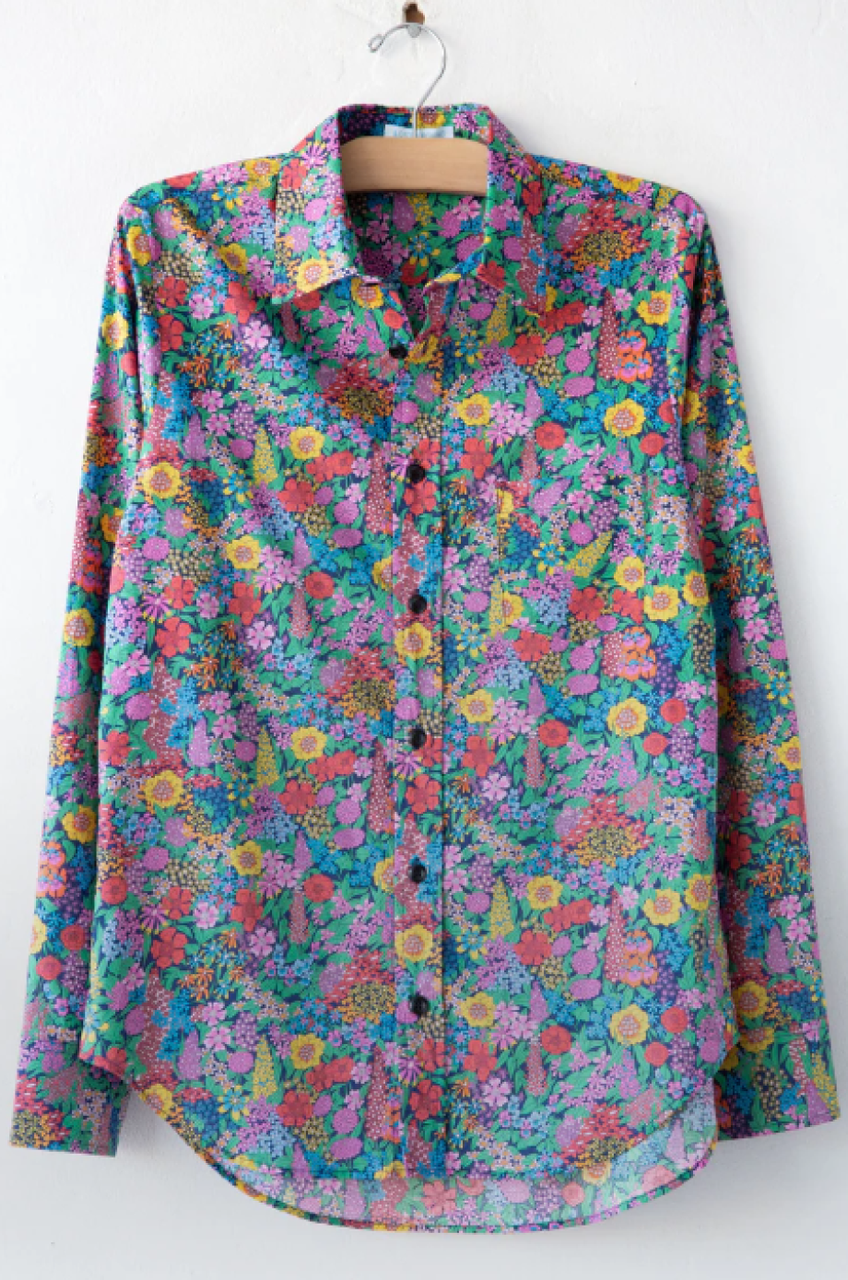 Lost & Found Liberty Floral L/S Shirt - Multi