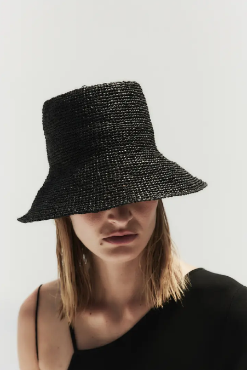 Janessa Leone Felix Bucket Hat - Black