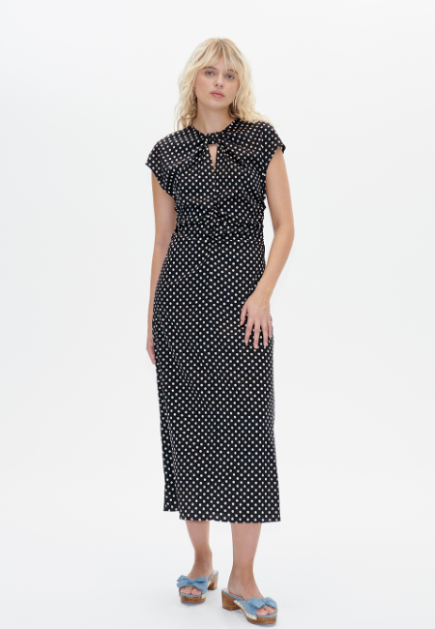 Baum und Pferdgarten Akeyla Dress - Black Creme Dot