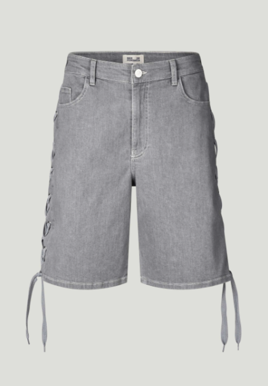 Baum und Pferdgarten Neo Shorts - Grey Worn Out Denim