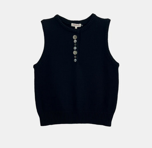 DemyLee  Minivera Vest - Black