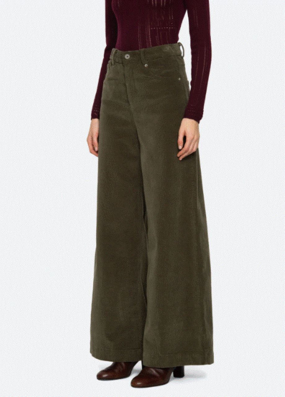 Sea-NY Carine Corduroy Jeans - Green