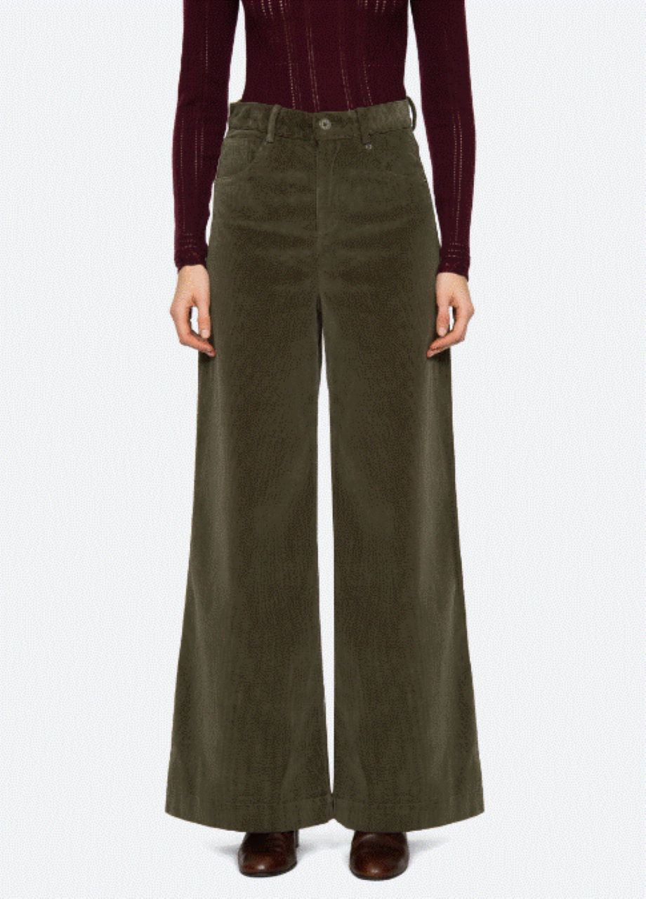 Sea-NY Carine Corduroy Jeans - Green