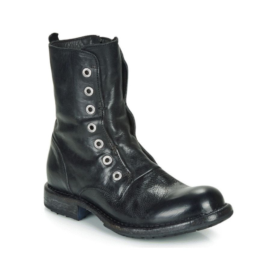 Moma Combat Boot - Black