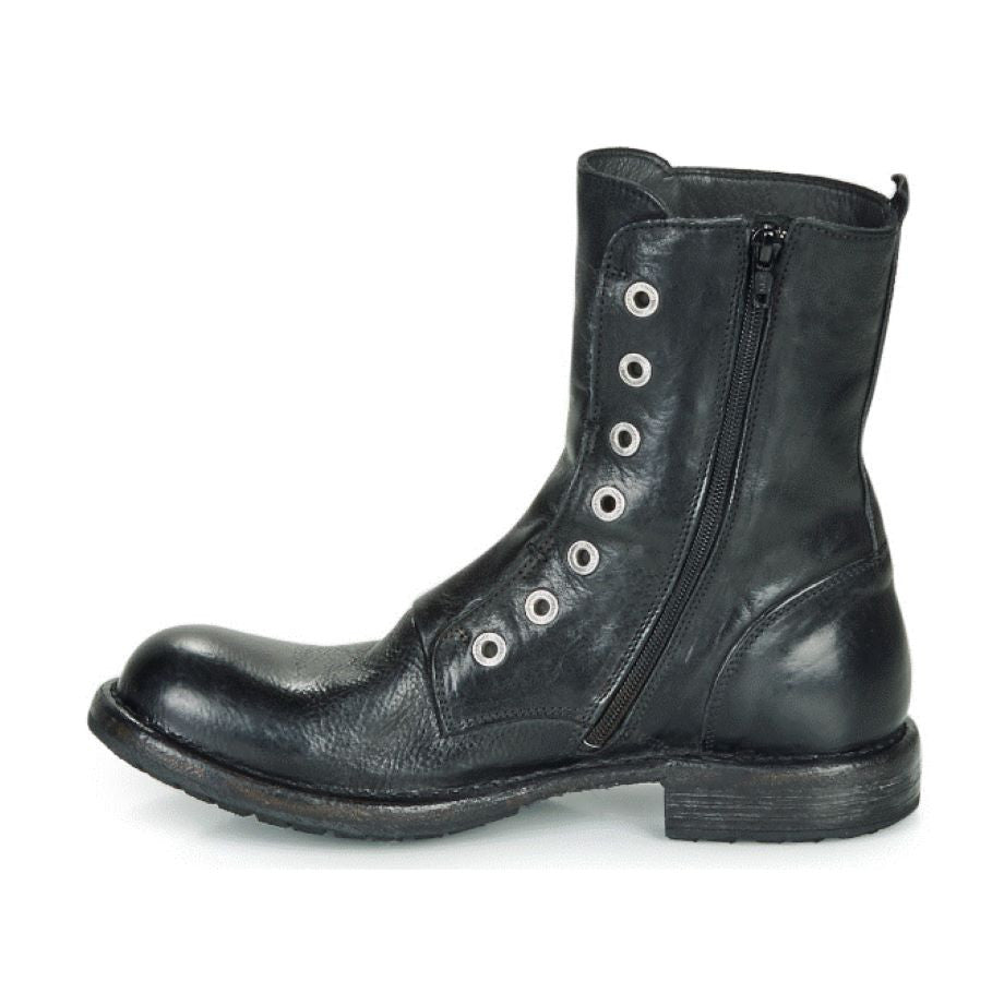 Moma Combat Boot - Black