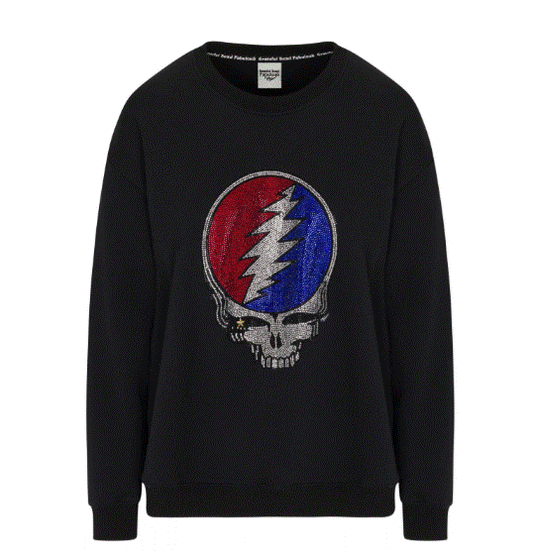 Grateful Dead x Meghan Fabulous Stealie Sweatshirt - Black