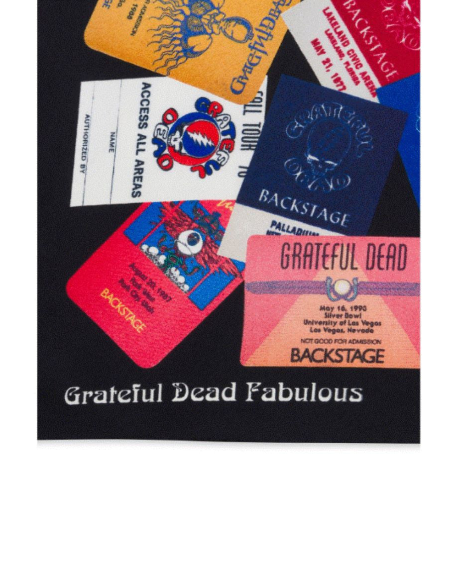 Grateful Dead x Meghan Fabulous Backstage Pass Square Scarf - Multi