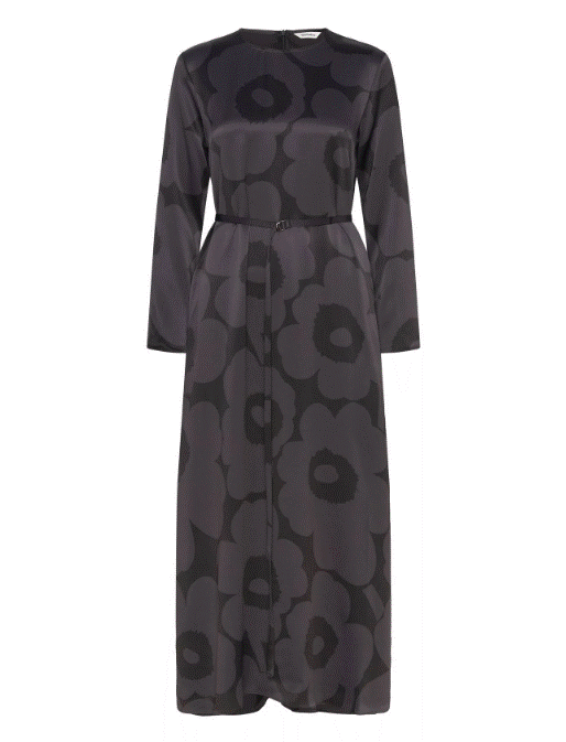 Marimekko Mennyt Unikko Dress - Black