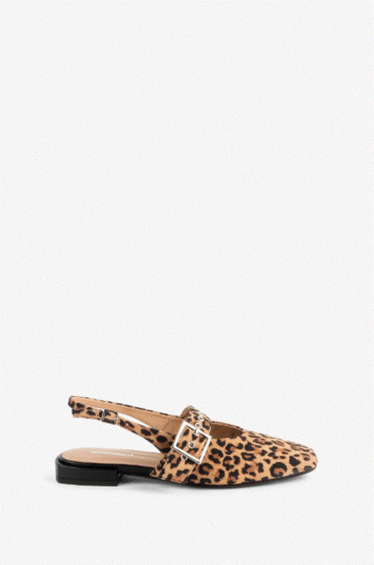 Intentionally Blank Pearl Slingback - Leopard