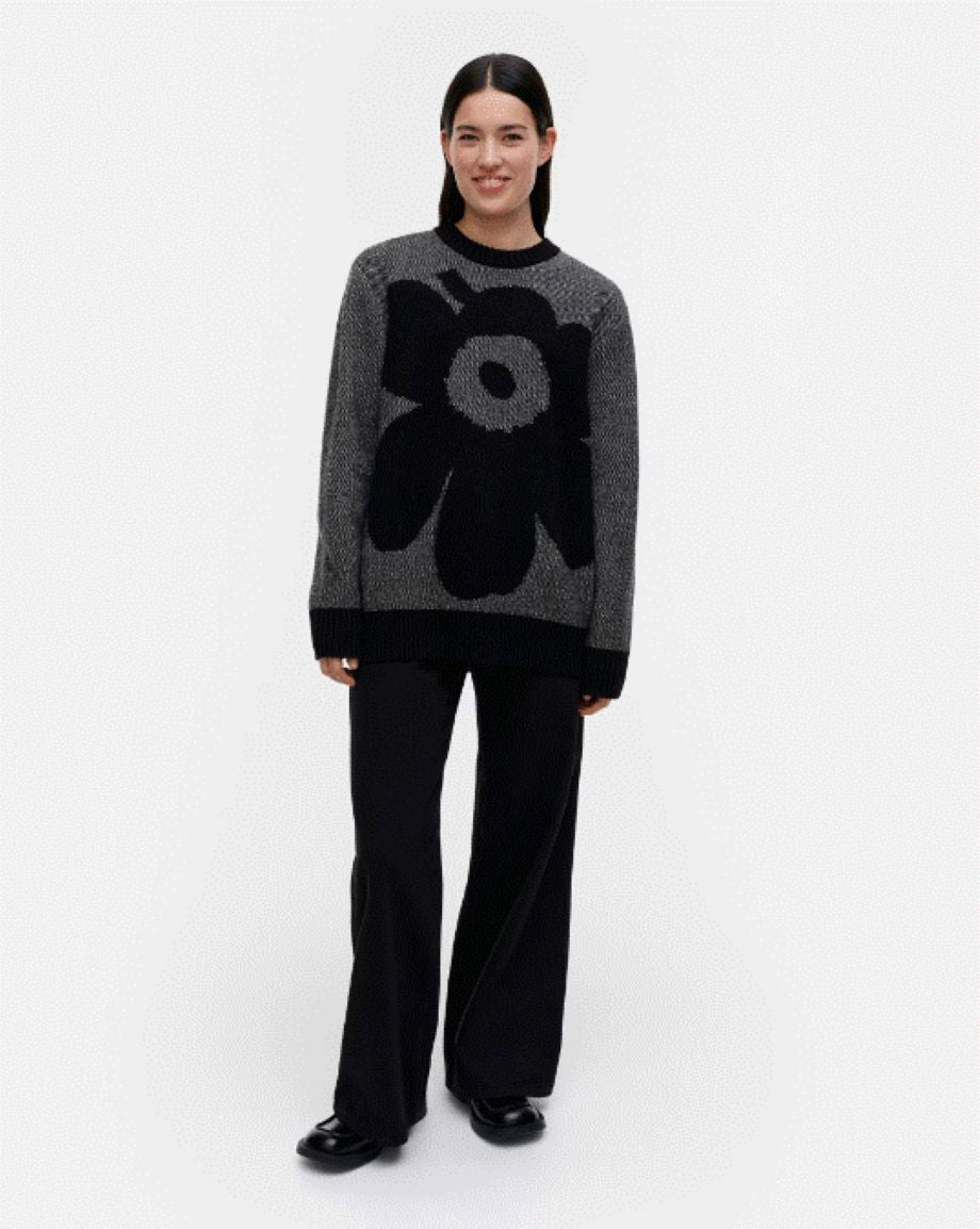 Marimekko Pehmyt Unikko Sweater - Black