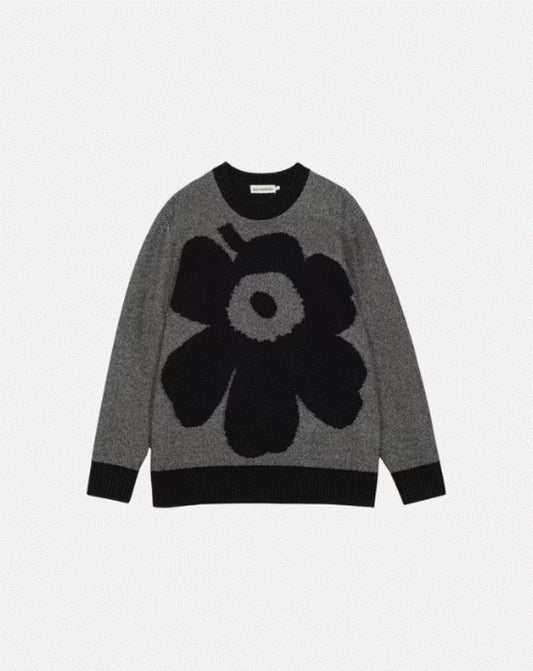 Marimekko Pehmyt Unikko Sweater - Black