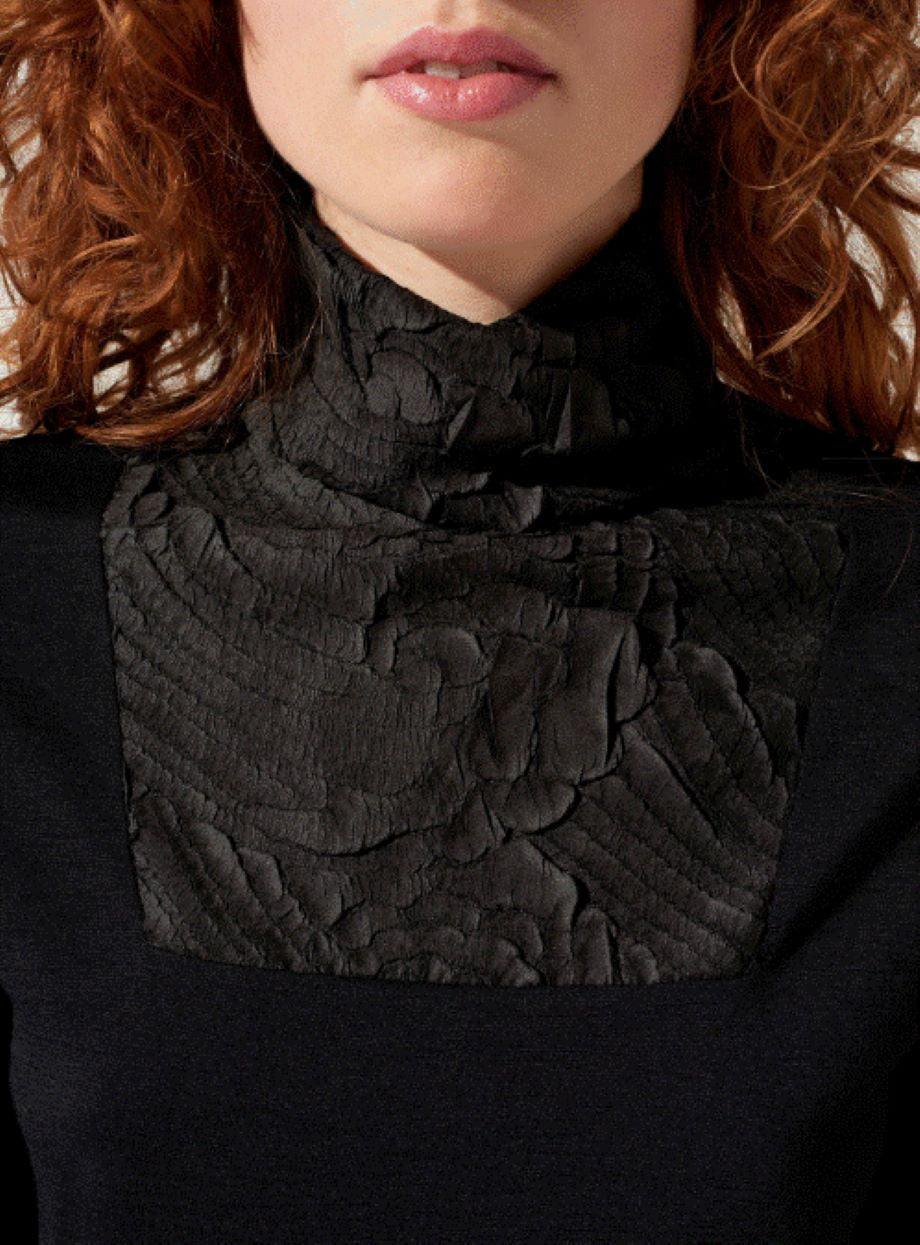 Cotélac Gypsy Turtleneck - Black