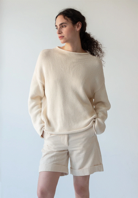 DemyLee Lamis Sweater - Off-White