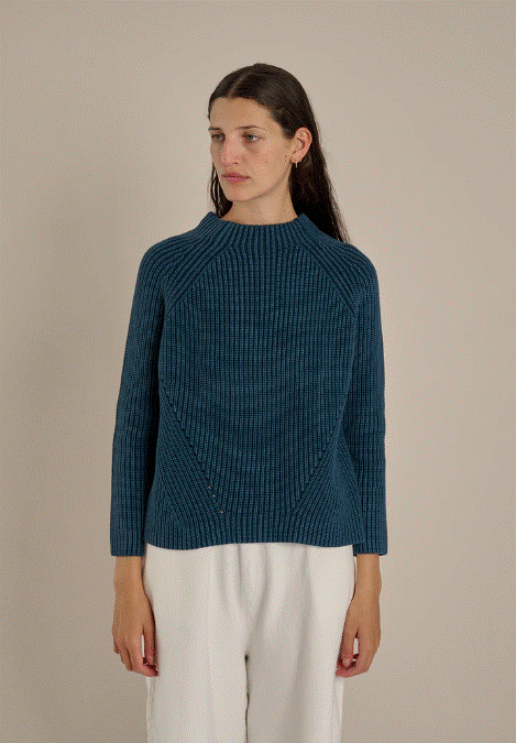 DemyLee Daphne Sweater - Indigo