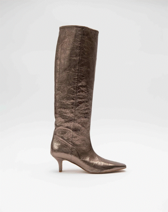 Alysi High Boot - Metallic