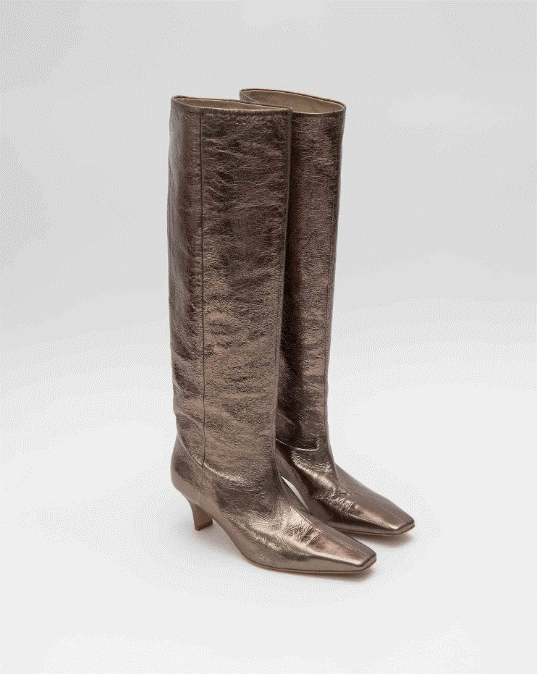 Alysi High Boot - Metallic