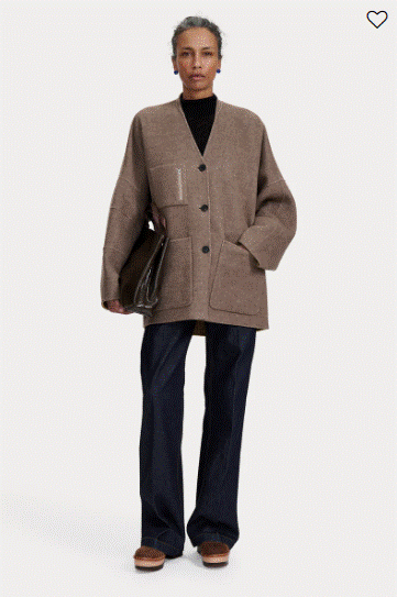 Rachel Comey Canal Coat - Brown/Sencha