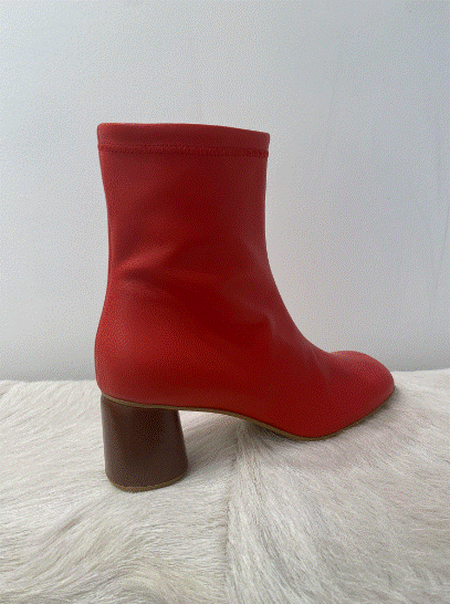 Alysi Ankle Boot - Red