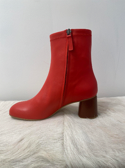 Alysi Ankle Boot - Red