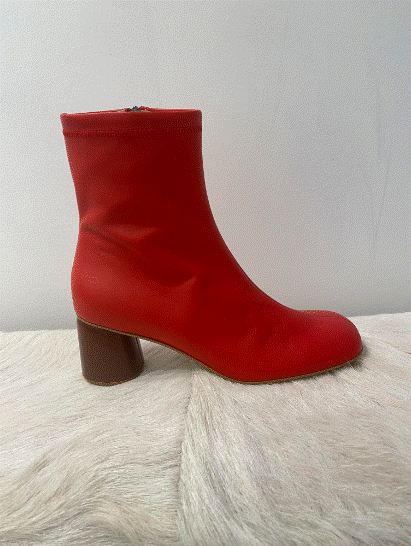 Alysi Ankle Boot - Red