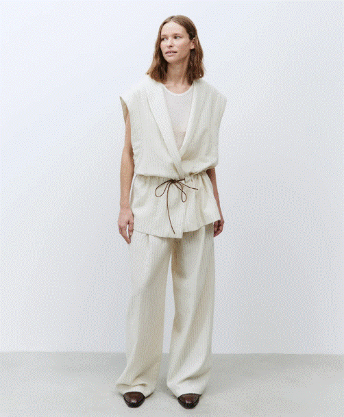 Alysi Wool Kimono - Ginger